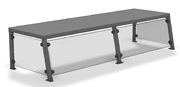 PRC full-service protector case with tempered glass end panels by Atlas Metal