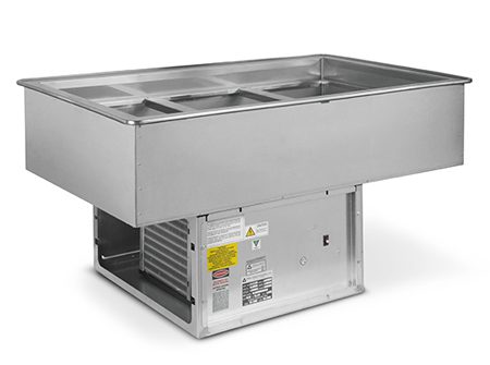 RM recessed refrigerated cold pan with 3-inch recessed top by Atlas Metal