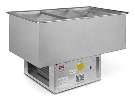 WCMD-C full-depth refrigerated cold pan with side coils by Atlas Metal