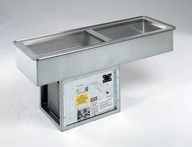 WCMDCL slim-line refrigerated cold pan with side coils by Atlas Metal