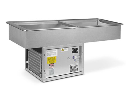 WCML slim-line cold pan with self-contained refrigeration by Atlas Metal