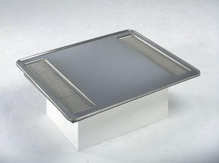 WU/WUD beverage urn drain with removable anti-splash grates by Atlas Metal