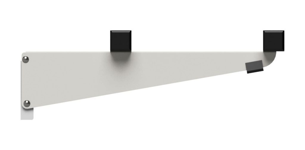 SL stainless steel tray slide with two support rails by Atlas Metal