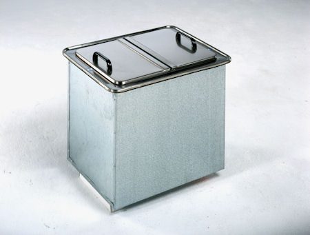WB drop-in ice chest with removable stainless steel lid by Atlas Metal