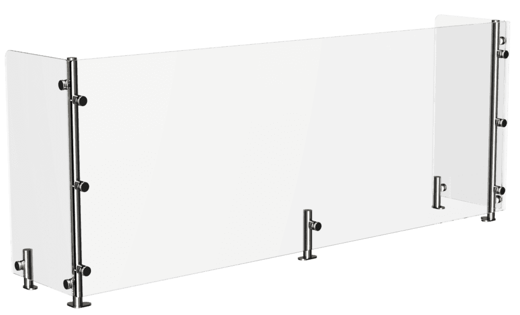 CSG-V front protector case glass with tempered glass end panels by Atlas Metal