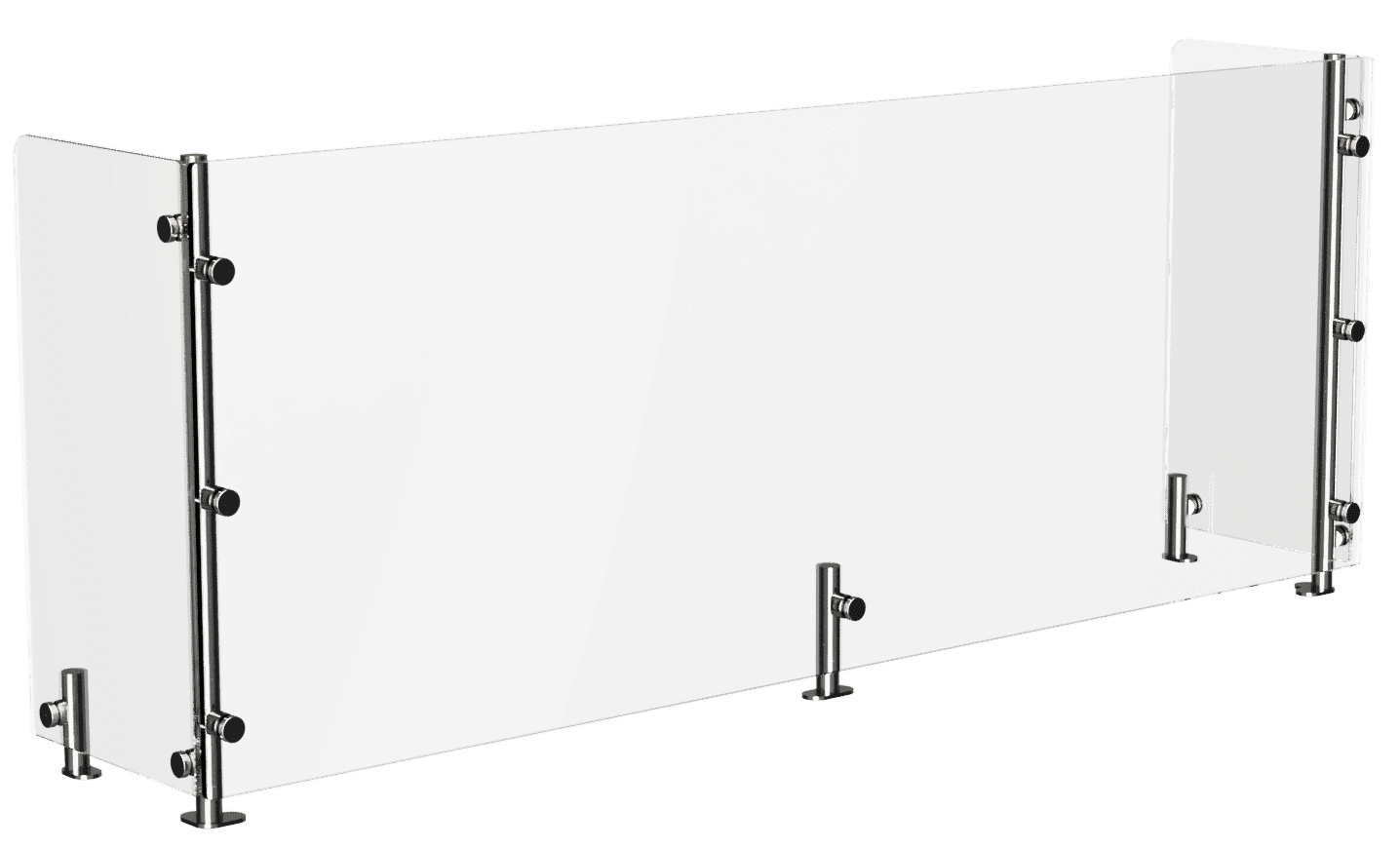 CSG-V front protector case glass with tempered glass end panels by Atlas Metal