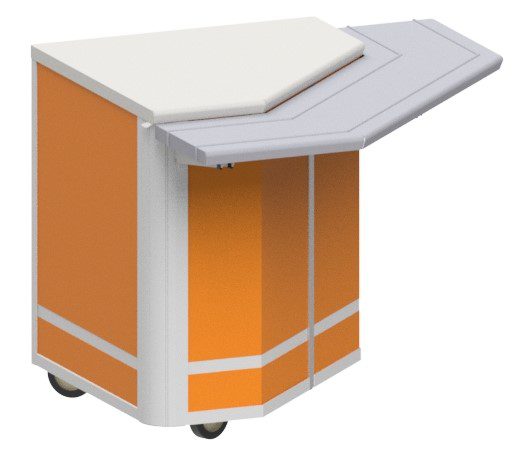 BL-CU modular corner unit for serving lines by Atlas Metal