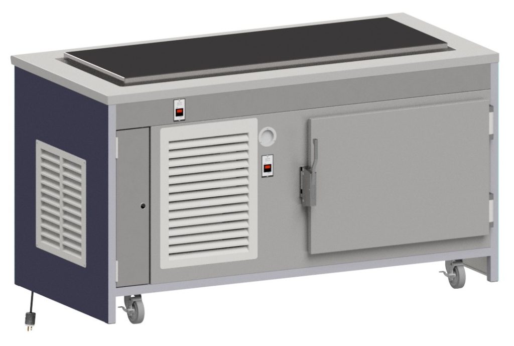 INFFB frost top refrigerated serving unit with refrigerated base by Atlas Metal