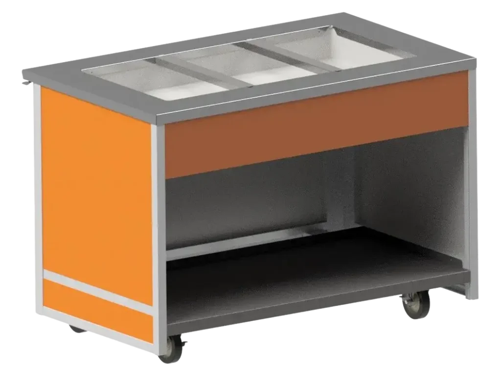 BL Series modular serving unit by Atlas Metal