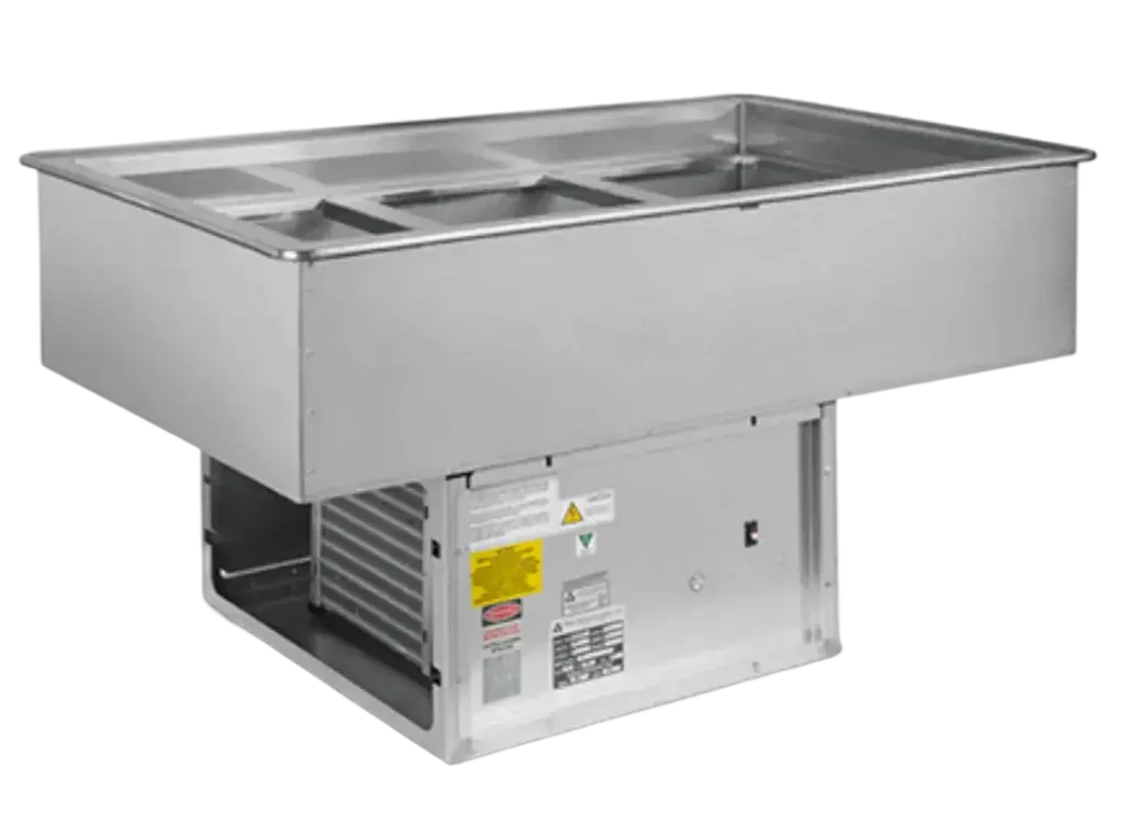Drop-in refrigerated serving unit by Atlas Metal