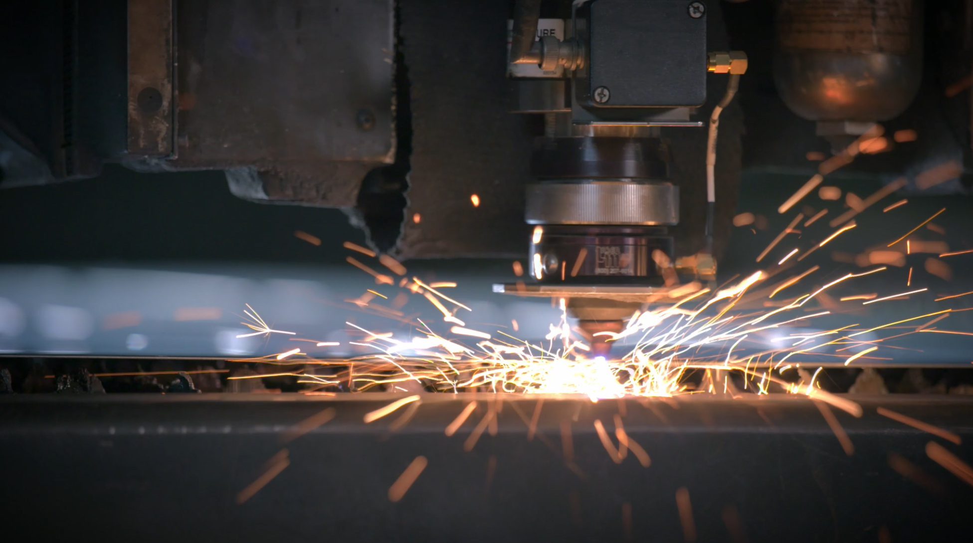 Laser cutting stainless steel for Atlas Metal foodservice equipment
