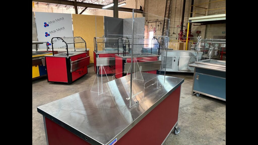 Video thumbnail for Atlas Metal countertop Plexiglass protection video