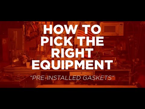 Our Process video thumbnail for How to Pick the Right Equipment: Pre-Installed Gaskets